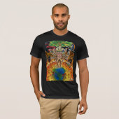 Psychedelischer Affe T-Shirt (Vorne ganz)