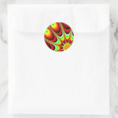 psychedelischer Aufkleber (Tasche)