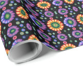 Psychedelischer Ausbruch Geschenkpapier (Rolleneckpunkt)
