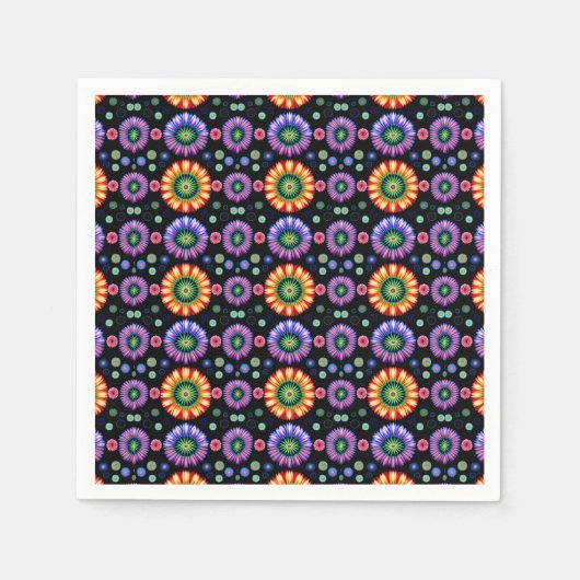 Psychedelischer Ausbruch Serviette (Vorderseite)