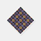 Psychedelischer Ausbruch Serviette (Ecke)