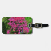 Psychedelischer Baum-Gepäckanhänger Gepäckanhänger (Vorderseite horizontal)