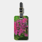 Psychedelischer Baum-Gepäckanhänger Gepäckanhänger (Vorderseite vertikal)