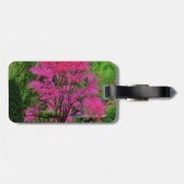 Psychedelischer Baum-Gepäckanhänger Gepäckanhänger (Rückseite horizontal)