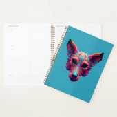 Psychedelischer bester Freund - Hundedesign-T-Shir Planer (Anzeige)