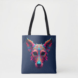 Psychedelischer bester Freund - T-Shirt mit Hunded Tasche