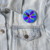 Psychedelischer Borage Button (Beispiel)