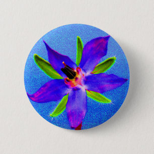 Psychedelischer Borage Button