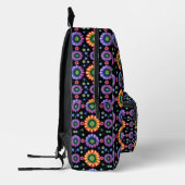 Psychedelischer Burst Bedruckter Rucksack (Links)