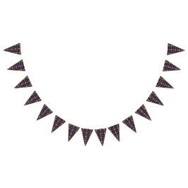 Psychedelischer Burst Wimpelkette