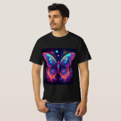 Psychedelischer Butterfly-T - Shirt (Vorne ganz)