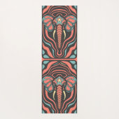 Psychedelischer Elephant Yogamatte (Rückseite)