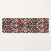Psychedelischer Elephant Yogamatte (Vorderseite (Horizontal))