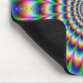 Psychedelischer Entwurf Mousepad (Ecke)