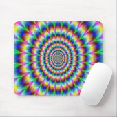Psychedelischer Entwurf Mousepad (Mit Mouse)