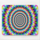 Psychedelischer Entwurf Mousepad (Vorne)
