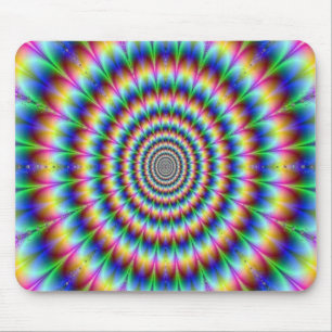 Psychedelischer Entwurf Mousepad