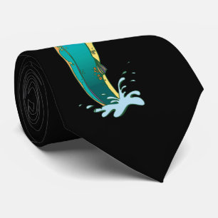 Psychedelischer Fliegenfang für Angeln Krawatte