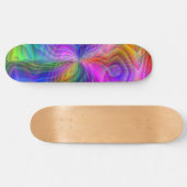 Psychedelischer Flyer Skateboard (Horizontal)