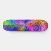 Psychedelischer Flyer Skateboard (Horizontal)
