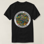 Psychedelischer Forschungsehrenamter Essential TSh T-Shirt (Design vorne)