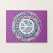 Psychedelischer Frieden Puzzle (Horizontal)