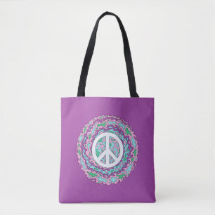 Psychedelischer Frieden Tasche