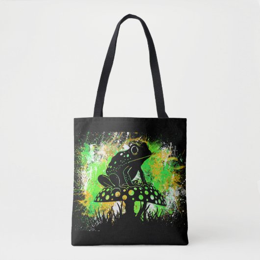 Psychedelischer Frosch Tasche (Vorderseite)
