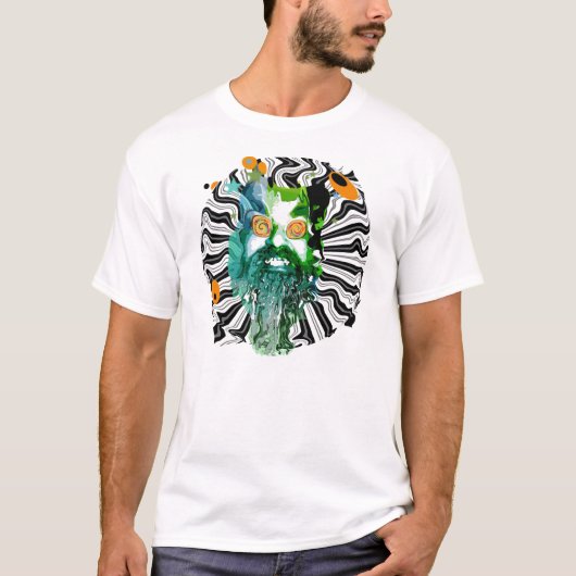 psychedelischer Gehirnwäsche T - Shirt (Vorderseite)