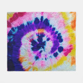 Psychedelischer Geist. Gefärbte Krawatte aus mehrf Fleecedecke (Vorderseite (Horizontal))