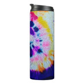 Psychedelischer Geist. Gefärbte Krawatte aus mehrf Thermosbecher (Nach rechts gedreht)