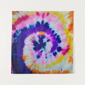 Psychedelischer Geist. Gefärbte Krawatte aus mehrf Wandteppich (Vorderseite (Horizontal))