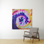 Psychedelischer Geist. Gefärbte Krawatte aus mehrf Wandteppich (Beispiel (Horizontal))