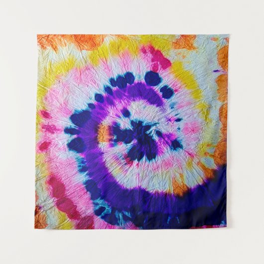 Psychedelischer Geist. Gefärbte Krawatte aus mehrf Wandteppich (Vorderseite)
