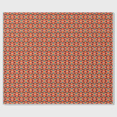 Psychedelischer geometrischer Hintergrund: Vintage Geschenkpapier (Flach)