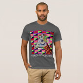 Psychedelischer Giraffen-T - Shirt durch NJPunks (Vorne ganz)