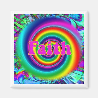 Psychedelischer Glaube Magnet