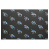 Psychedelischer glühender laufender stoff (Fat Quarter (45,7 x 55,9 cm))