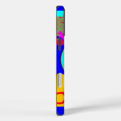 Psychedelischer Groove: Pop Art Abstrakt Energy Case-Mate iPhone Hülle (Rückseite / Rechts)