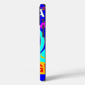 Psychedelischer Groove: Pop Art Abstrakt Energy Case-Mate iPhone Hülle (Rückseite / Links)