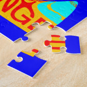 Psychedelischer Groove: Pop Art Abstrakt Energy Puzzle (Seite)