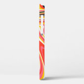 Psychedelischer Groovy Hintergrund. Abstrakt b Case-Mate iPhone Hülle (Rückseite / Links)