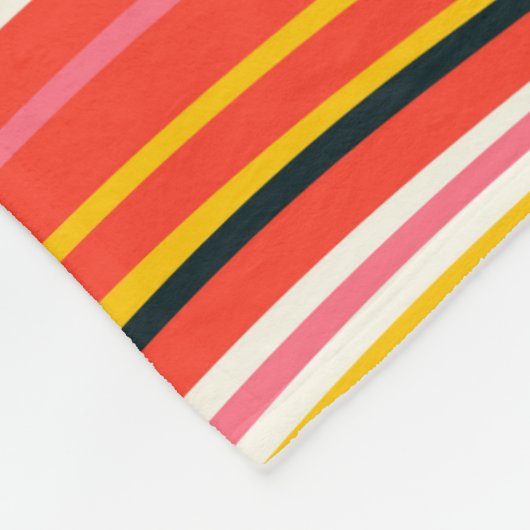 Psychedelischer Groovy Hintergrund. Abstrakt b Fleecedecke (Ecke)