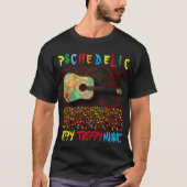 Psychedelischer Hippy Trippy Music Gitarre-T - Shi T-Shirt (Vorderseite)