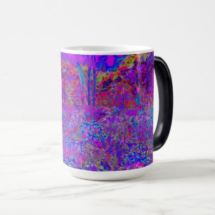 Psychedelischer impressionistischer violetter Land Verwandlungstasse