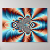 Psychedelischer Jungle Kitten ~ Poster (Vorne)