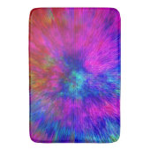 Psychedelischer Kersplash...... Badematte (Vorderseite Vertikal)