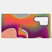 Psychedelischer körniger Gradient-Aura-Fluid-MazeP Samsung Galaxy Hülle (Rückseite (Horizontal))