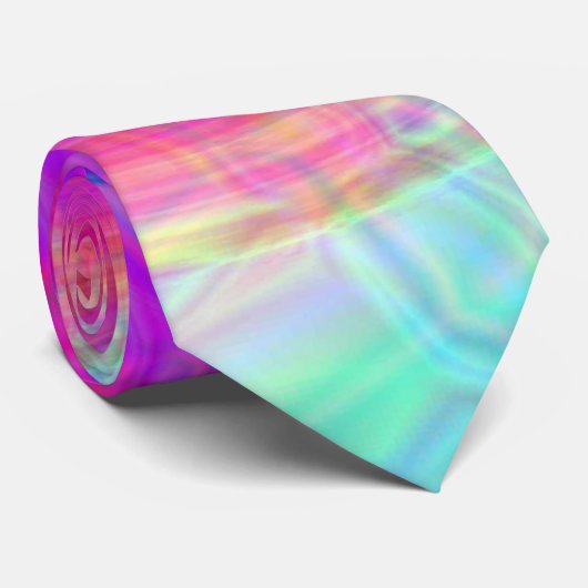 Psychedelischer Kreis Krawatte (Gerollt)