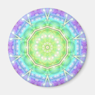 Psychedelischer Kreis Magnet